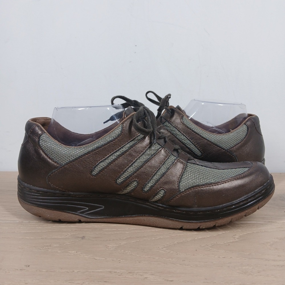 Sano by Mephisto Walking Shoes Women 10.5 Brown Leather Comfort Tech Euro - Picture 3 of 10